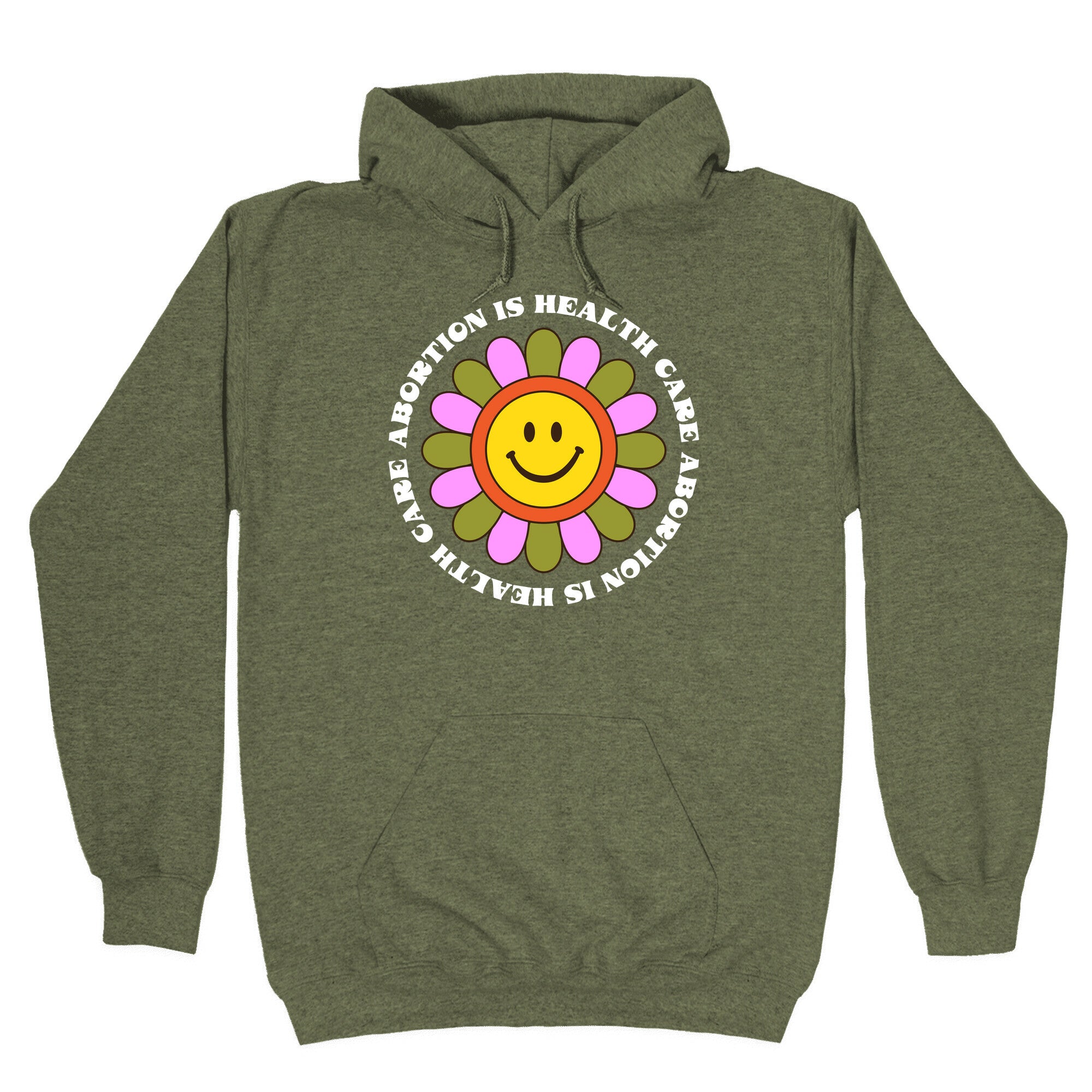 Abortion is Health Care Retro Hoodie
